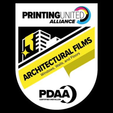 PDAA Certified Installer — Architectural Films, Windows, Walls, and Floors