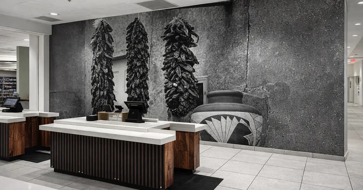 Trade show and event graphics installation environment