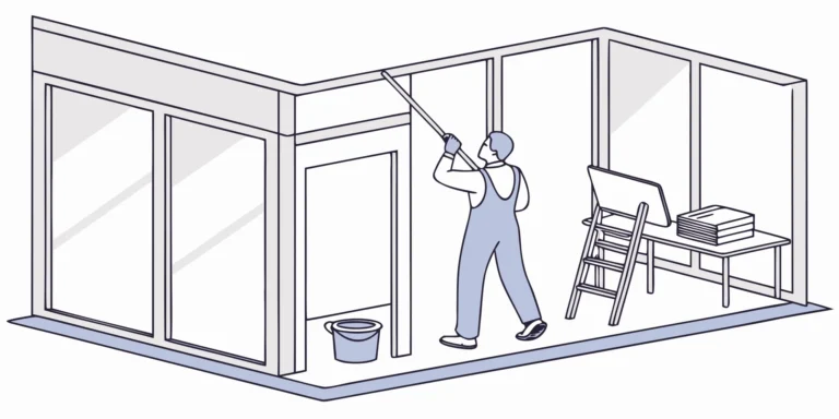 Professional window vinyl installation, a key factor in the final project cost.