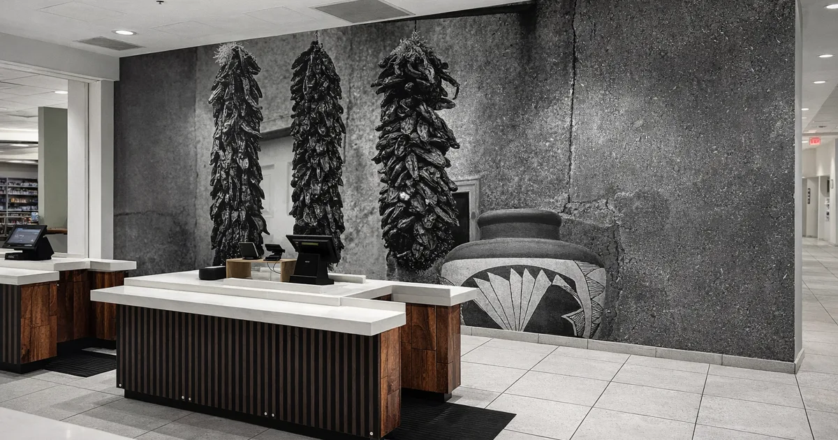 Trade show and event graphics installation environment